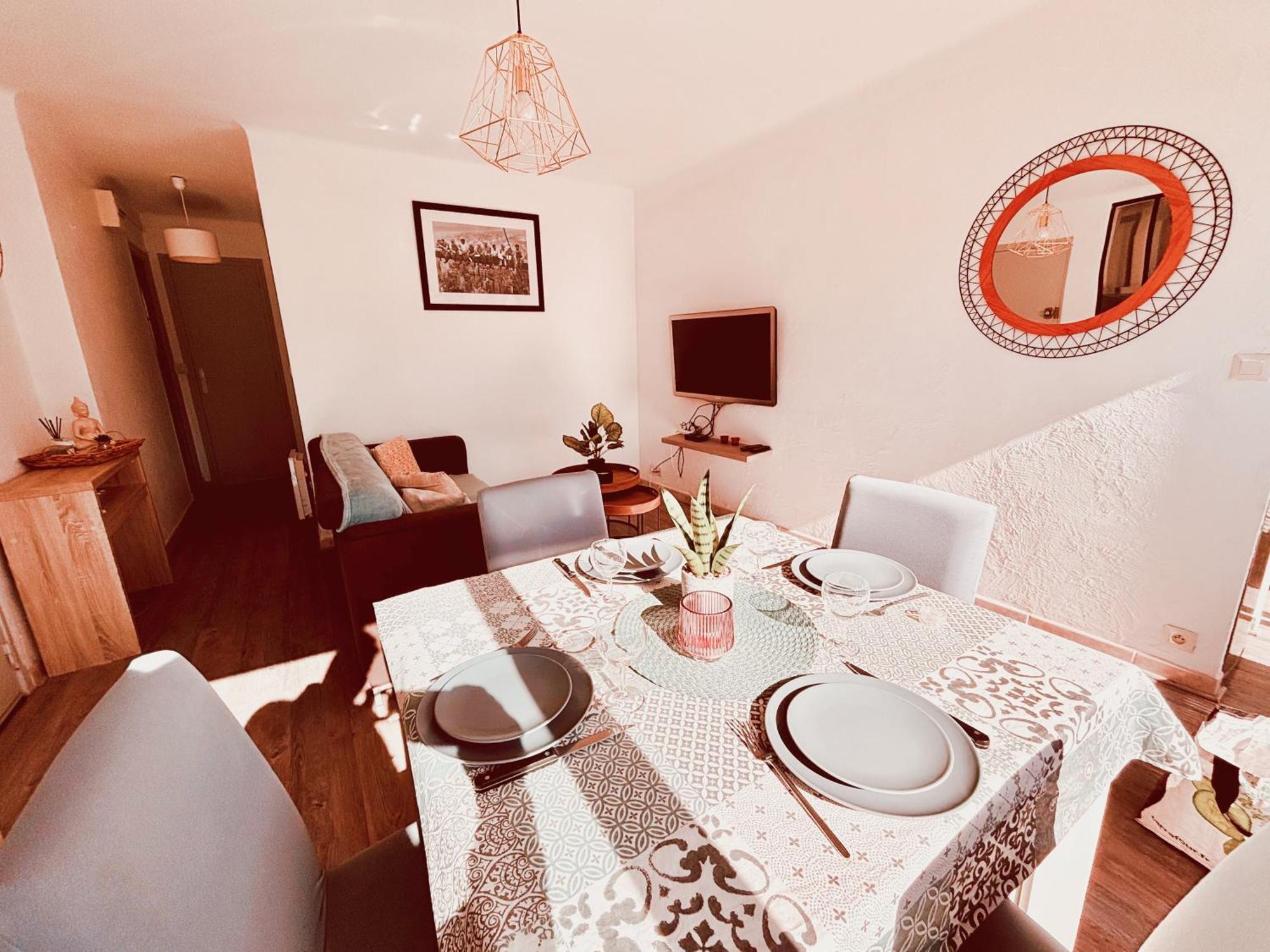 T3 Paisible Tres Proche Plage Canet-en-Roussillon Bagian luar foto